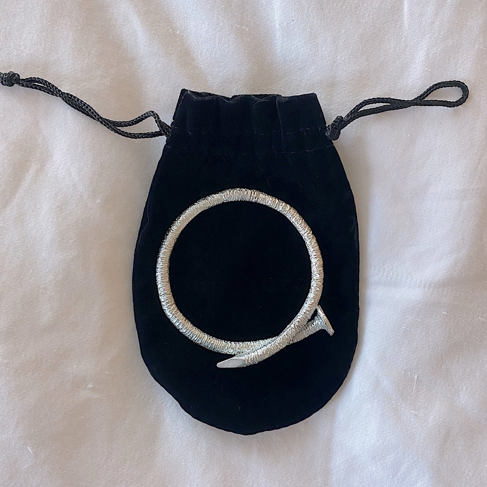Eddie Borgo designer nail bracelet